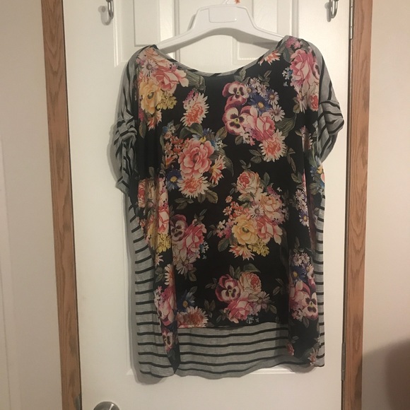 Metaphor Multi patterned Top - Picture 3 of 8